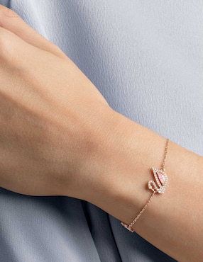 Pulsera Swarovski con acabado pavé