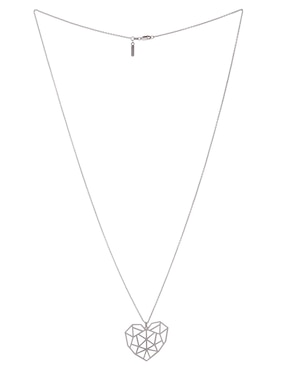 Colgante Y Dije de corazón Anamora Por Tanya Moss de plata P 925