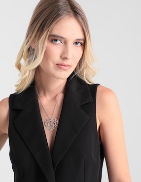 Colgante Y Dije de corazón Anamora Por Tanya Moss de plata P 925