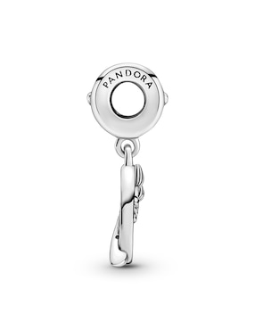 Charm redondo Pandora de plata P 925