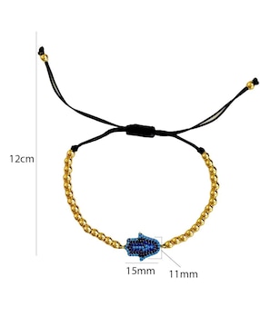 Pulsera Mancini de baño de oro