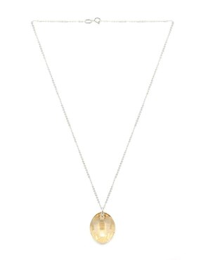 Set aretes y collar Zvezda de plata P 925 cristal