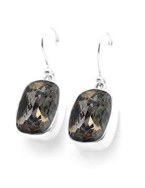 Aretes de plata P925 Zvezda cristal