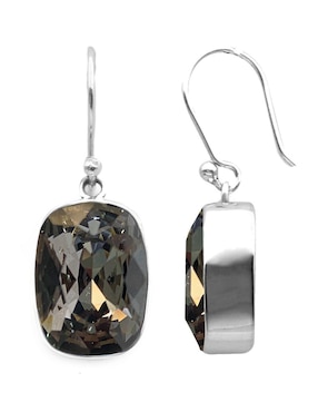 Aretes de plata P925 Zvezda cristal
