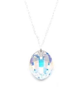 Collar Zvezda Pure Leaf de plata P 925