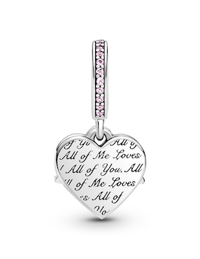 Charm de corazón Pandora passions de plata P 925