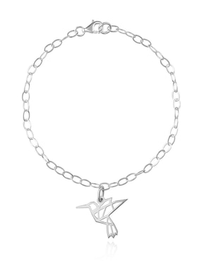Pulsera Anamora Por Tanya Moss de plata con acabado pulido