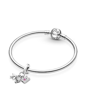 Charm de corazón Pandora moments de plata P 925