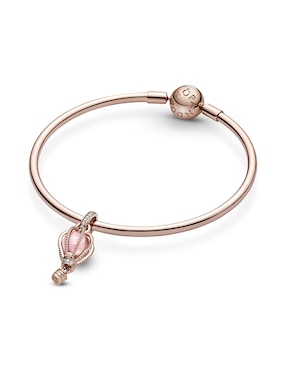 Charm de corazón Pandora moments de plata 14 K
