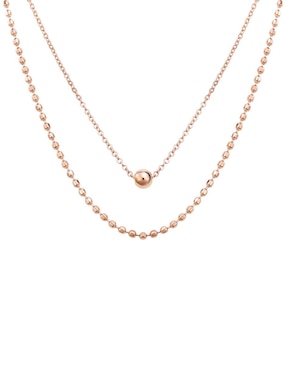 Cadena Enso de oro rosa