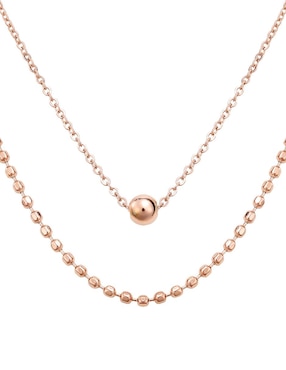 Cadena Enso de oro rosa