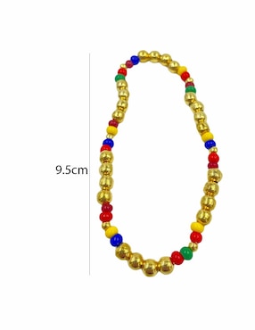 Pulsera Mancini con acabado chapa de oro