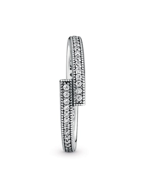 Anillo Pandora P 925 de plata diamante pavé