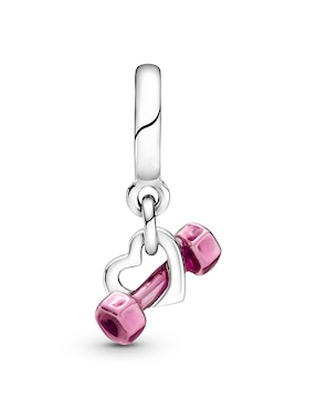 Charm de corazón Pandora moments de plata P 925