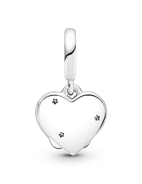 Charm de gato Pandora moments de plata zirconia cúbica
