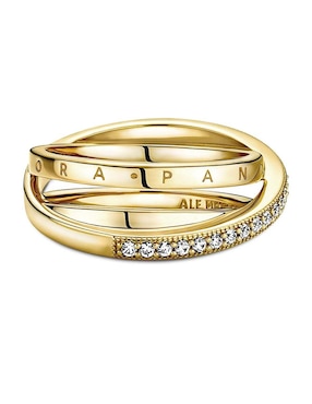 Anillo de moño Pandora diamante pavé