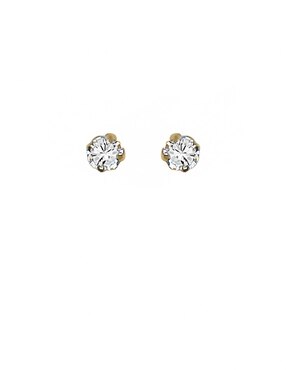 Aretes Oro 10 K Sofia Blum 5732