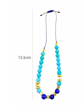 Pulsera Mancini con turquesa