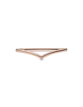Anillo Pandora Timeless de plata P 925 con acabado baño de oro rosa