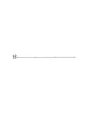 Pulsera Pandora de plata Disney Minnie con acabado pavé