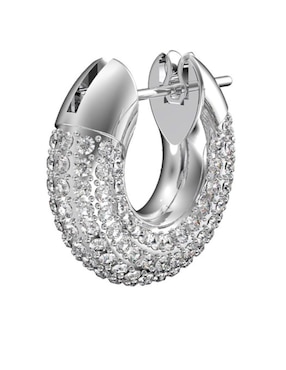 Arracadas Swarovski con acabado brillante