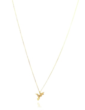 Dije de colibrí Necora de plata