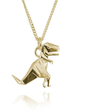 Dije de dinosaurio Necora de plata