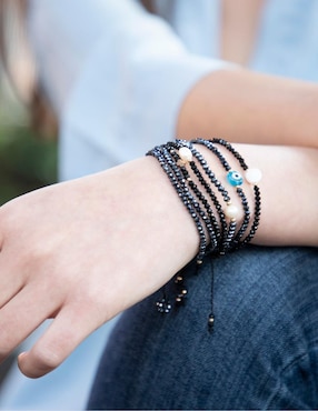 Pulsera María Karina con perla