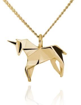 Dije de unicornio Necora de plata