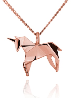Dije de unicornio Necora de plata
