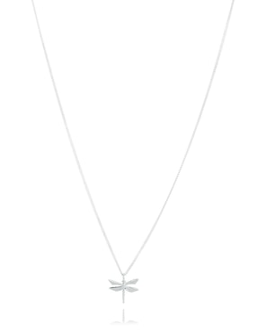 Dije de libélula Necora de plata