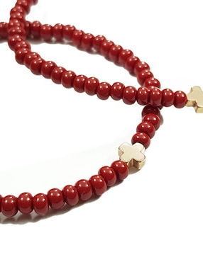 Set pulsera María Karina con acabado liso