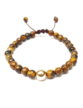 Set pulsera María Karina con acabado liso