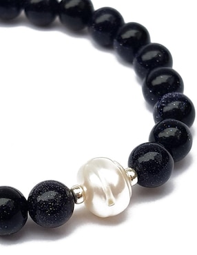 Set pulsera María Karina con acabado liso