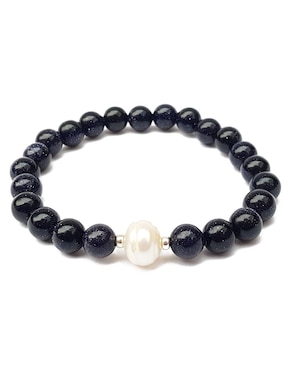 Set pulsera María Karina con acabado liso