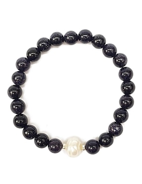 Set pulsera María Karina con acabado liso