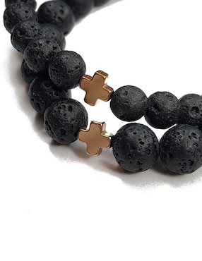 Set pulsera María Karina con acabado mate