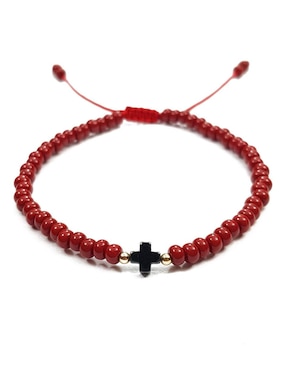 Set pulsera María Karina con acabado liso