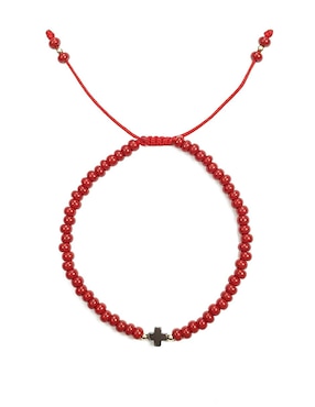 Set pulsera María Karina con acabado liso