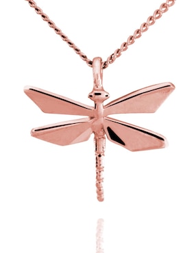Dije de libélula Necora de plata