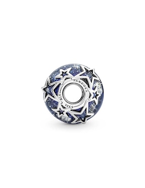 Charm de estrella Pandora de plata P 925