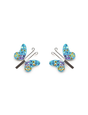 Set aretes y collar Zvezda de plata P 925