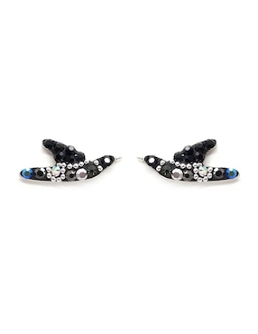 Set aretes y collar Zvezda de plata P 925