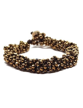 Pulsera María Karina Con Acabado Brillante