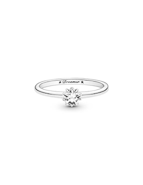 Anillo de estrella Pandora Moments P 925 de plata zirconia cúbica pulido
