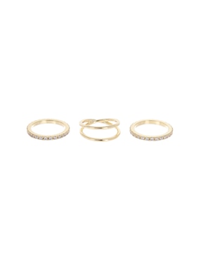 Set Anillo Kendra Scott Livy Zirconia Cúbica