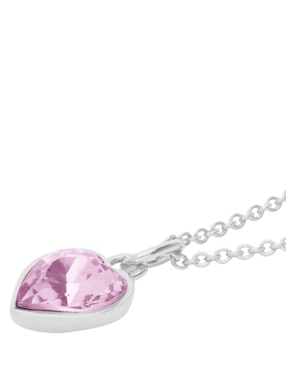 Collar de corazón Ortiz Espinosa de baño de oro