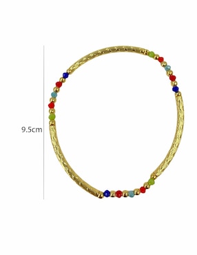 Pulsera Mancini de baño de oro