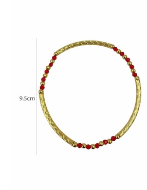 Pulsera Mancini de baño de oro