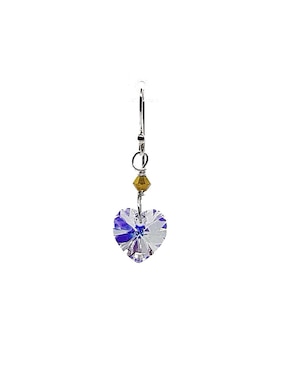 Aretes María Karina con acabado brillante swarovski